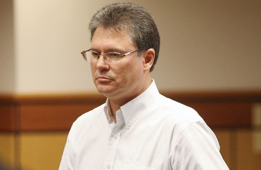 ** FILE ** Stacey Rambold stands in a courtroom on Monday, Aug. 26, 2013, in Billings, Mont., after sentencing by Judge G. Todd Baugh for the rape of Cherice Moralez. (AP Photo/Billings Gazette, Paul Ruhter)