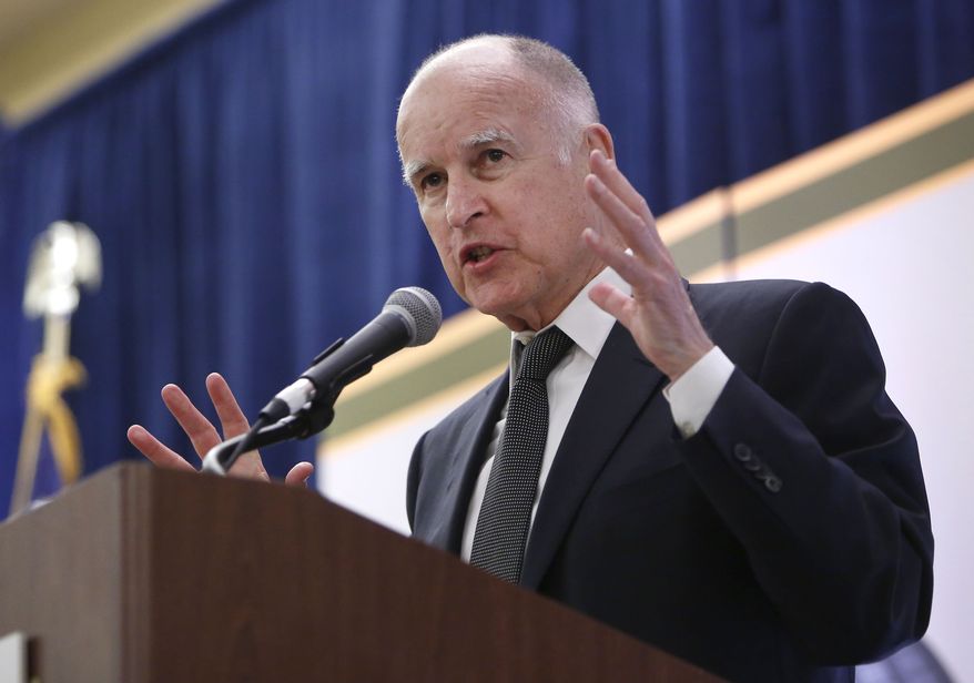 ** FILE ** California Gov. Jerry Brown. (AP Photo/Rich Pedroncelli)