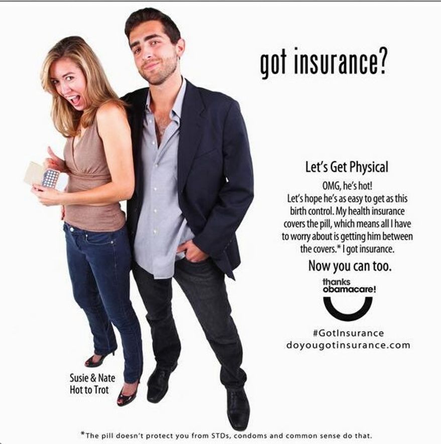 Suggestive outreach to young women from the Colorado Consumer Health Initiative promoting Obamacare has yielded comedic moments and much commentary from conservative critics. (Colorado Consumer Health Initiative)