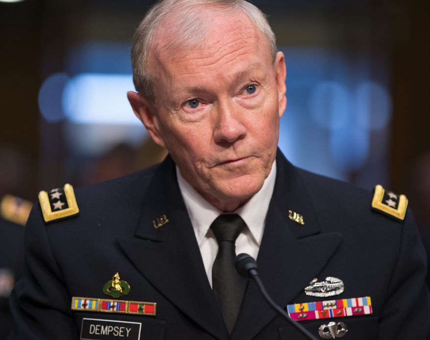 ** FILE ** Army Gen. Martin E. Dempsey is chairman of the Joint Chiefs of Staff. (AP Photo/J. Scott Applewhite)