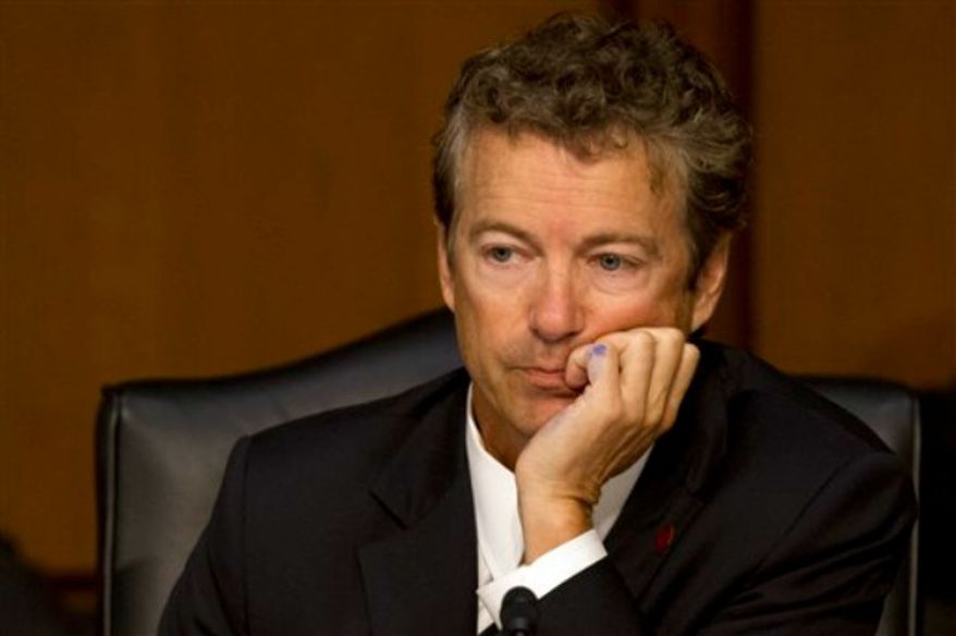 **FILE** Sen. Rand Paul, Kentucky Republican (Associated Press)