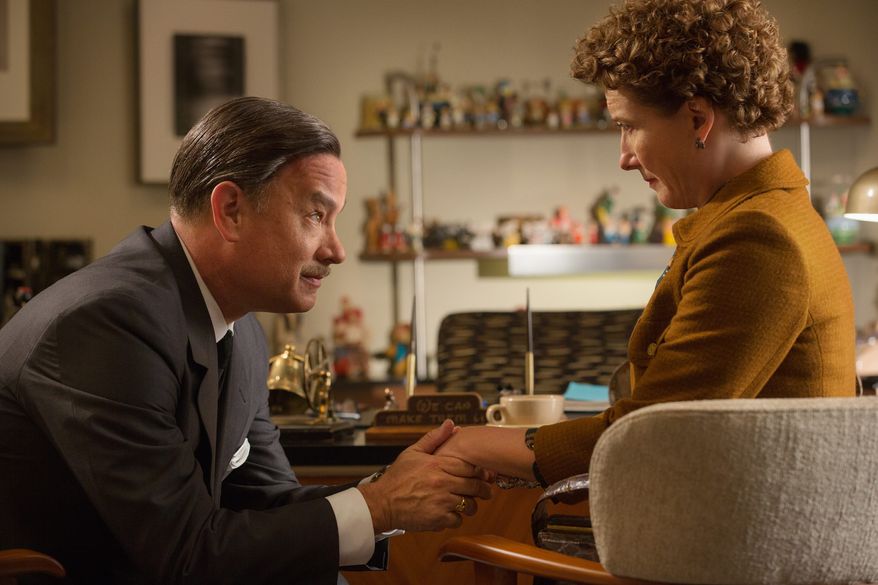 ** FILE ** Tom Hanks portrayed Walt Disney in the movie "Saving Mr. Banks." (Disney via Associated Press)