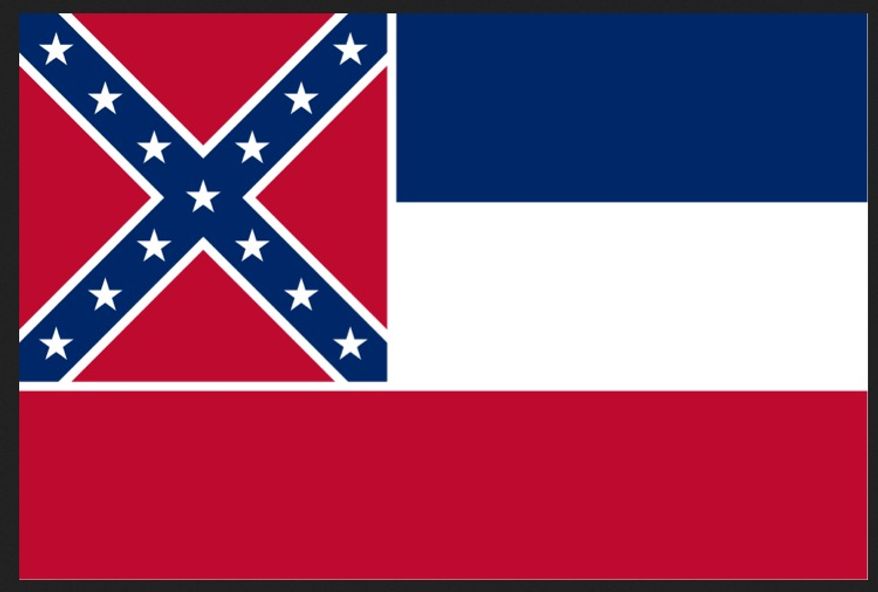 ** FILE ** Mississippi's flag. (Wikipedia)