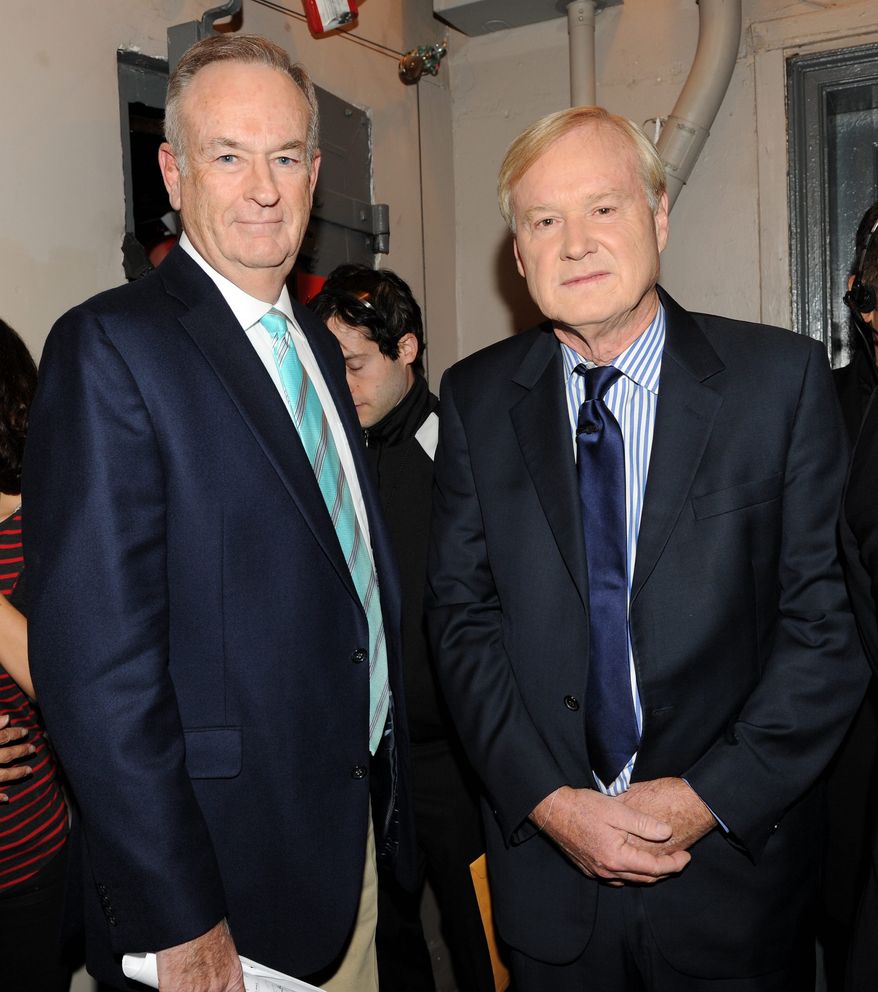 Fox News host Bill O'Reilly would beat Comedy Central host Stephen Colbert in a 2016 presidential matchup, according to a Public Policy Polling survey. (ASSOCIATED PRESS)