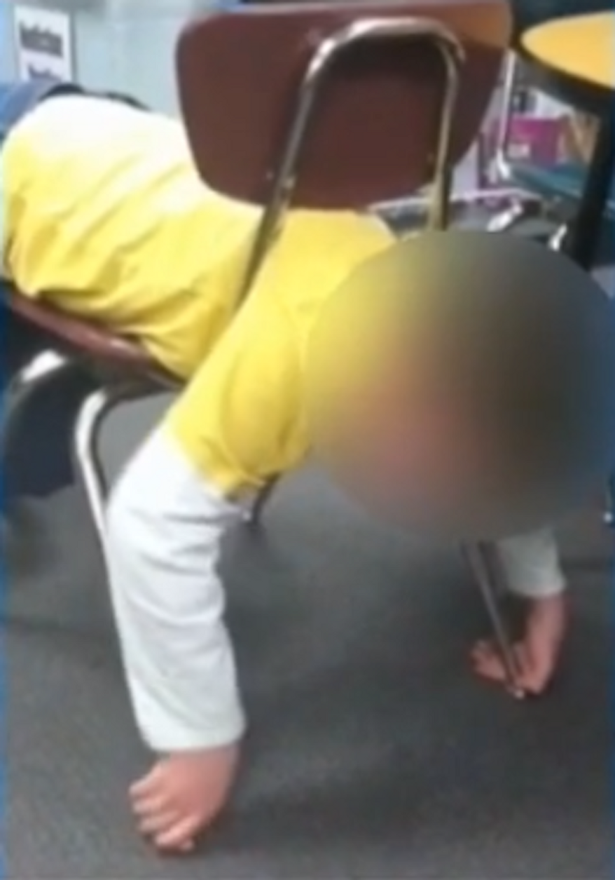 A teacher at a Goodrich, Mich., elementary school is on paid administrative leave after taunting and video recording an 11-year-old autistic boy who got stuck in his chair. (WNEM)