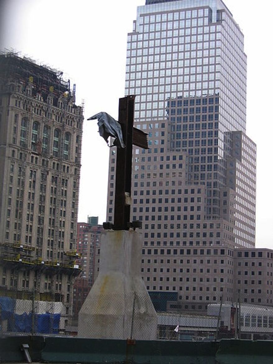 The Miracle Cross, or Ground Zero Cross, was found by construction worker Frank Silecchia, who told the "Today" show that the cross comforted him. (Wikipedia)