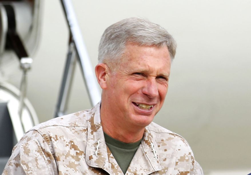 Lt. Gen. Thomas Waldhauser disclosed that in a one-on-one meeting, Marine Commandant Gen. James F. Amos ordered him to “crush†all desecration defendants and run them out of the Corps. He said he refused.