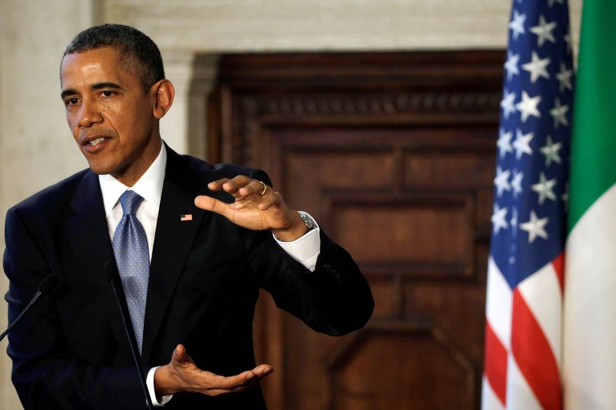President Obama announced on Thursday that 6 million people have enrolled in health exchanges, putting the administration over its revised goal four days before the deadline. (Associated Press)