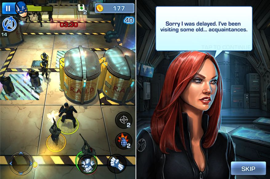 Gameloft presents Captain America: The Winter Soldier, the official game featuring comic book style designs, familair heroes and tactical combat.