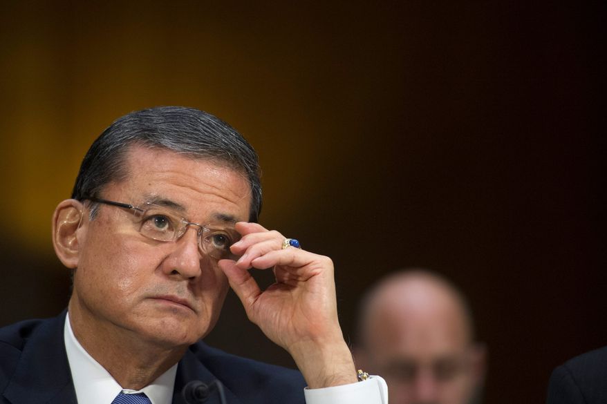 Veterans Affairs Secretary Eric K. Shinseki continues to face questions about patient wait lists and calls for his resignation. The Obama administration was warned about "systemic" VA problems in 2008. (associated press)