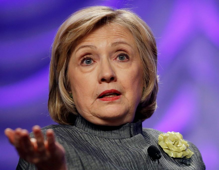 Hillary Clinton Associated Press photo
