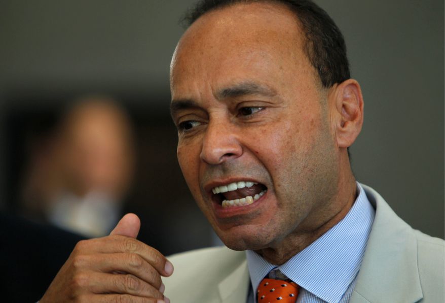 "I do not see the countries of Central America stepping up to take responsibility for the danger, dysfunction, death and despair in their own cities and towns," Rep. Luis V. Gutierrez, Illinois Democrat, said Thursday. (Associated Press)