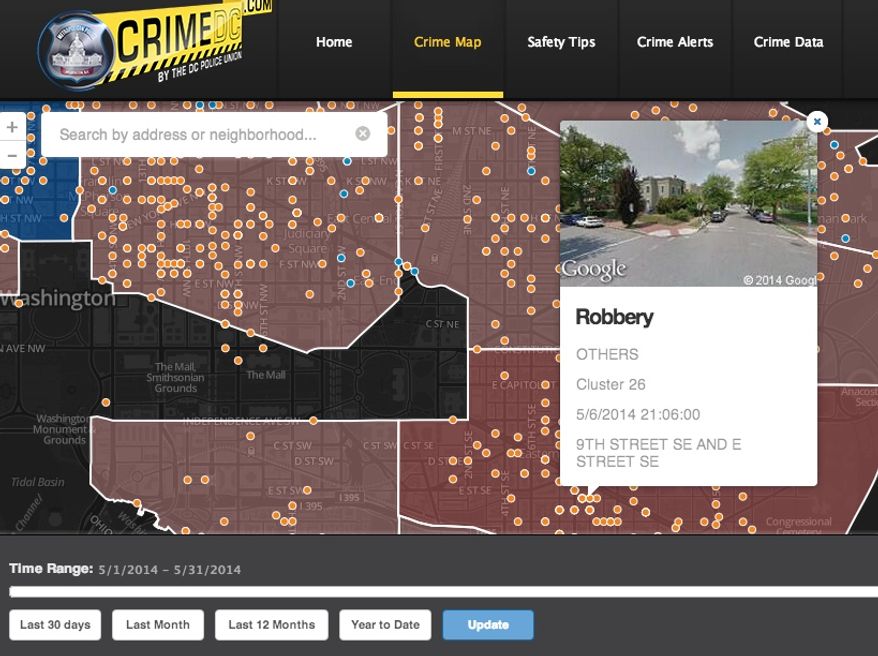 (Screen grab of http://crimedc.com/)