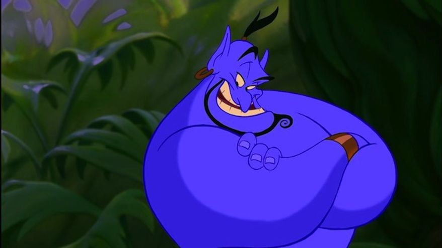 7. The Genie in 1992's "Aladdin"