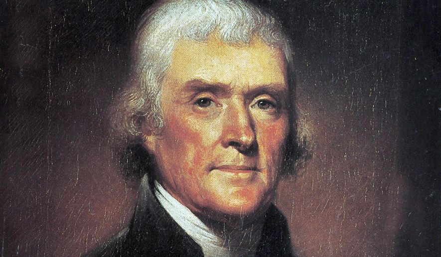 Thomas Jefferson     Portrait by Rembrandt Peale