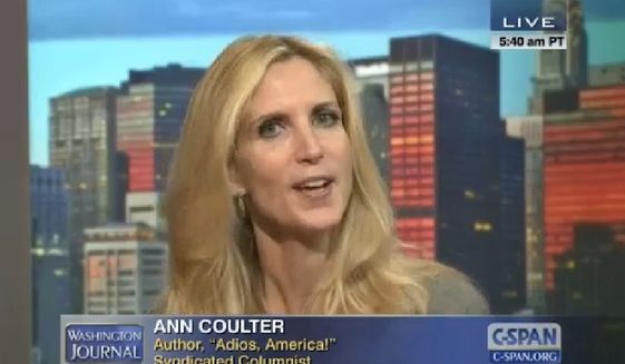 SJW: THE PERPETUALLY HOWLING DOGS OF THE IRRATIONAL MALCONTENT LEFT - PART 1 - Page 3 Ann_coulter_c0-11-640-384_s561x327