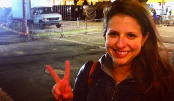 Christina Freundlich, a former communications director for the Iowa Democratic Party who sparked outrage in March after taking a smiling selfie in front of the scene of a deadly New York City fire, has reportedly been hired as a spokeswoman for the Democratic National Committee. (Christina Freundlich via New York Post)