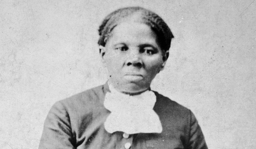 This image provided by the Library of Congress shows Harriet Tubman, between 1860 and 1875. A Treasury official said Wednesday, April 20, 2016, that Secretary Jacob Lew has decided to put Tubman on the $20 bill, making her the first woman on U.S. paper currency in 100 years. (H.B. Lindsley/Library of Congress via AP) MANDATORY CREDIT
