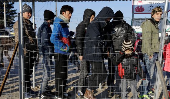 Refugees from Syria, Afghanistan and Iraq have fled to Europe in search of asylum. President Obama wants the U.S. to take in 10,000 Syrian refugees this fiscal year, but officials are not screening all social media accounts. (Associated Press)
