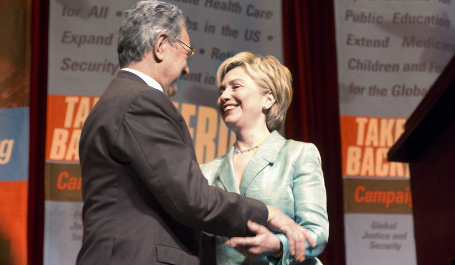 The Hillary Clinton-George Soros symbiosis came into clearer focus this month with WikiLeaks&#39; release of thousands of hacked emails from John Podesta, Mrs. Clinton&#39;s campaign chairman. Mr. Soros&#39; name comes up nearly 60 times. (UPI)