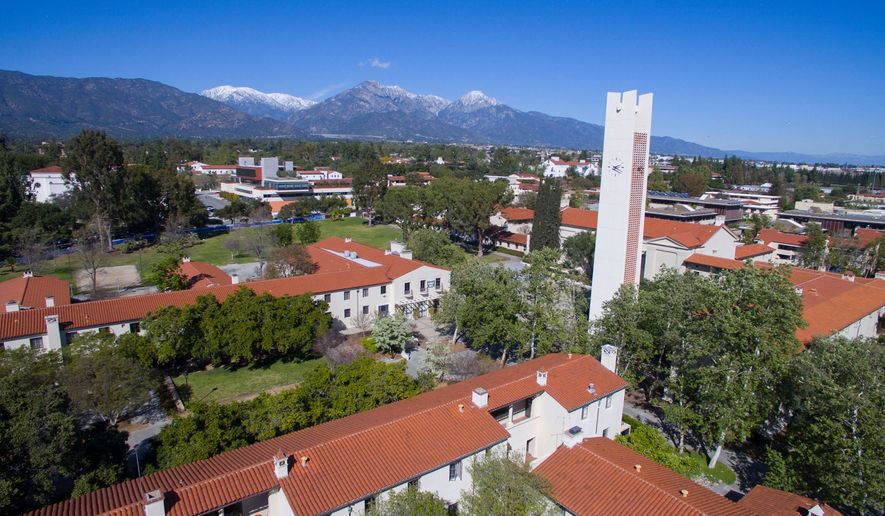 Pomona College campus. Source Pomona College Facebook Page