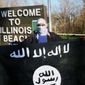 Joseph D. Jones was arrested by the FBI last month at Illinois Beach State Park on charges of conspiring to support the Islamic State terrorist group. (Associated Press)