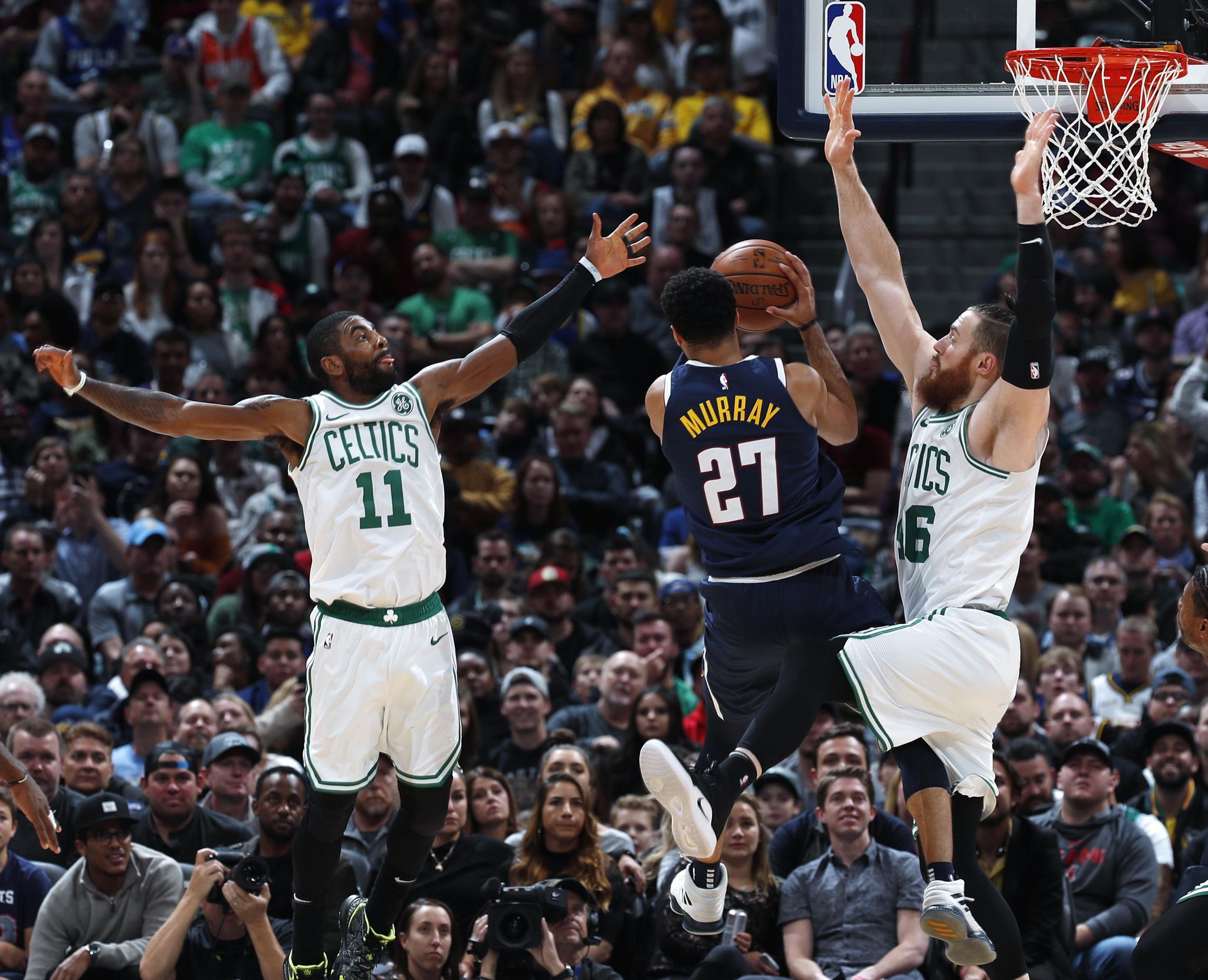 Kyrie Irving fined $25K for throwing ball into stands