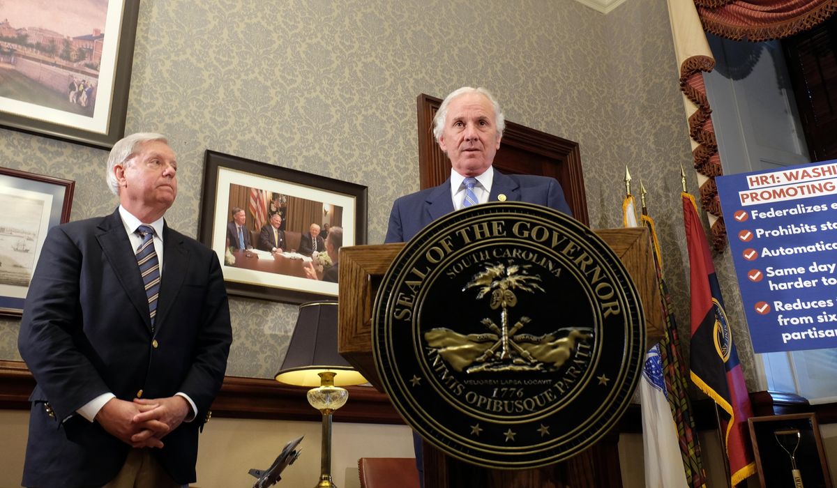 Graham, McMaster criticize sweeping voting rights bill 1 Graham, McMaster criticize sweeping voting rights bill