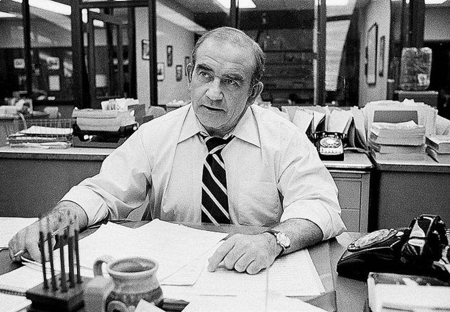 Ed Asner made a quick transition from "The Mary Tyler Moore Show" to city editor for the fictitious Los Angeles Tribune on "Lou Grant." (Associated Press)