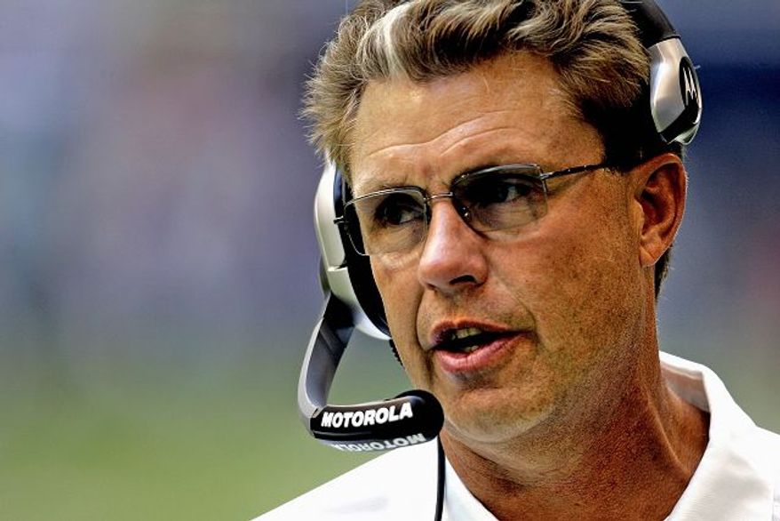 Assistant head coach-defense Gregg Williams is expected to be the top in-house candidate to replace Joe Gibbs. (Peter Lockley/The Washington Times)