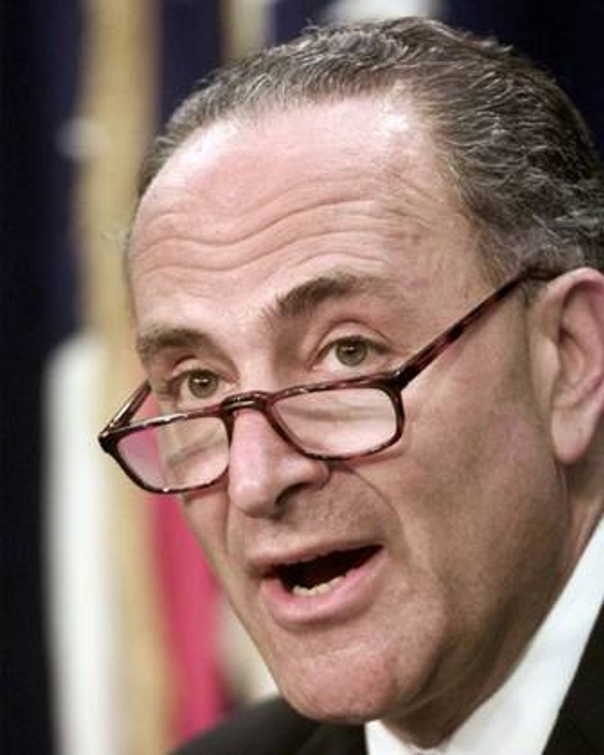 Sen. Charles Schumer, D-N.Y.