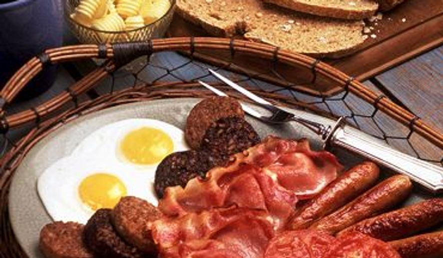 Tribune Media Services
A traditional Irish breakfast is accompanied by brown soda bread, in which some cooks may use potatoes and Guinness.