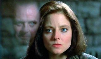 FBI Trainee Clarice Starling (Jodie Foster) encounters Hannibal &quot;The Cannibal&quot; Lecter (Anthony Hopkins) in 1991&#39;s &quot;Silence of the Lambs.&quot; (Image: Promotional trailer, &quot;Silence of the Lambs&quot;)