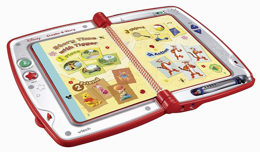 VTech's Disney Create-A-Story interactive book