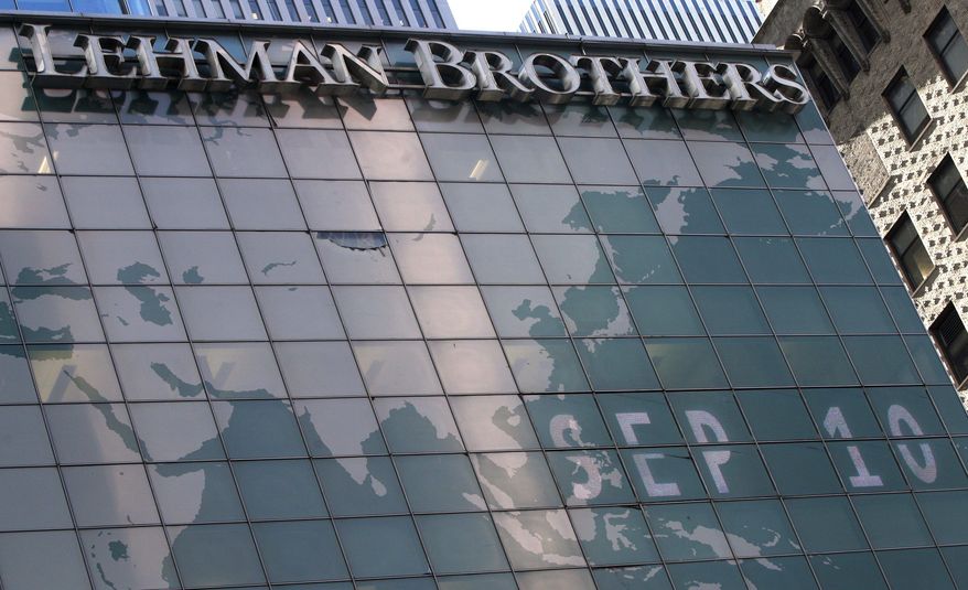 ** FILE ** Lehman Brothers' New York headquarters (Associated Press)
