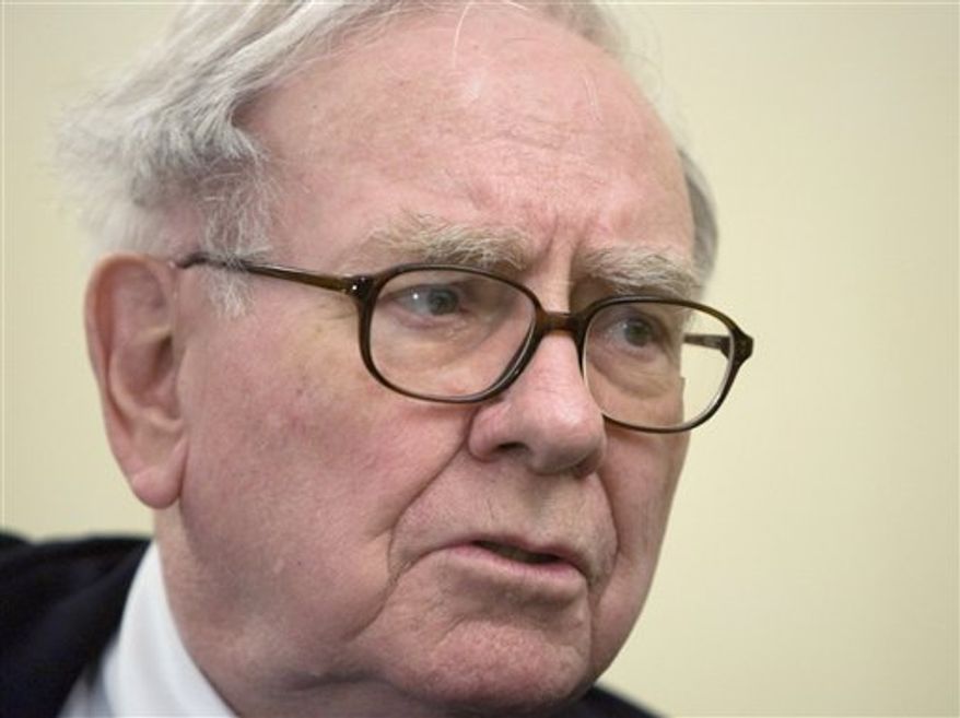 U.S. billionaire investor Warren Buffett