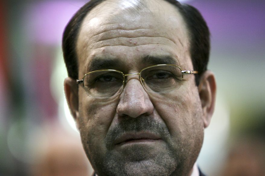 ** FILE ** Iraqi Prime Minister Nouri al-Maliki