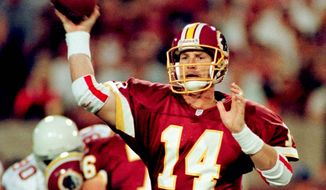 Agence France-Presse / Getty Images
Brad Johnson and the 1999 Redskins had five turnover-free games.