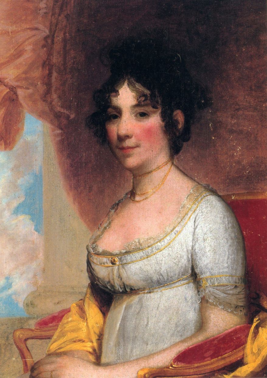 Gilbert Stuart's 1804 portrait of Dolley Madison