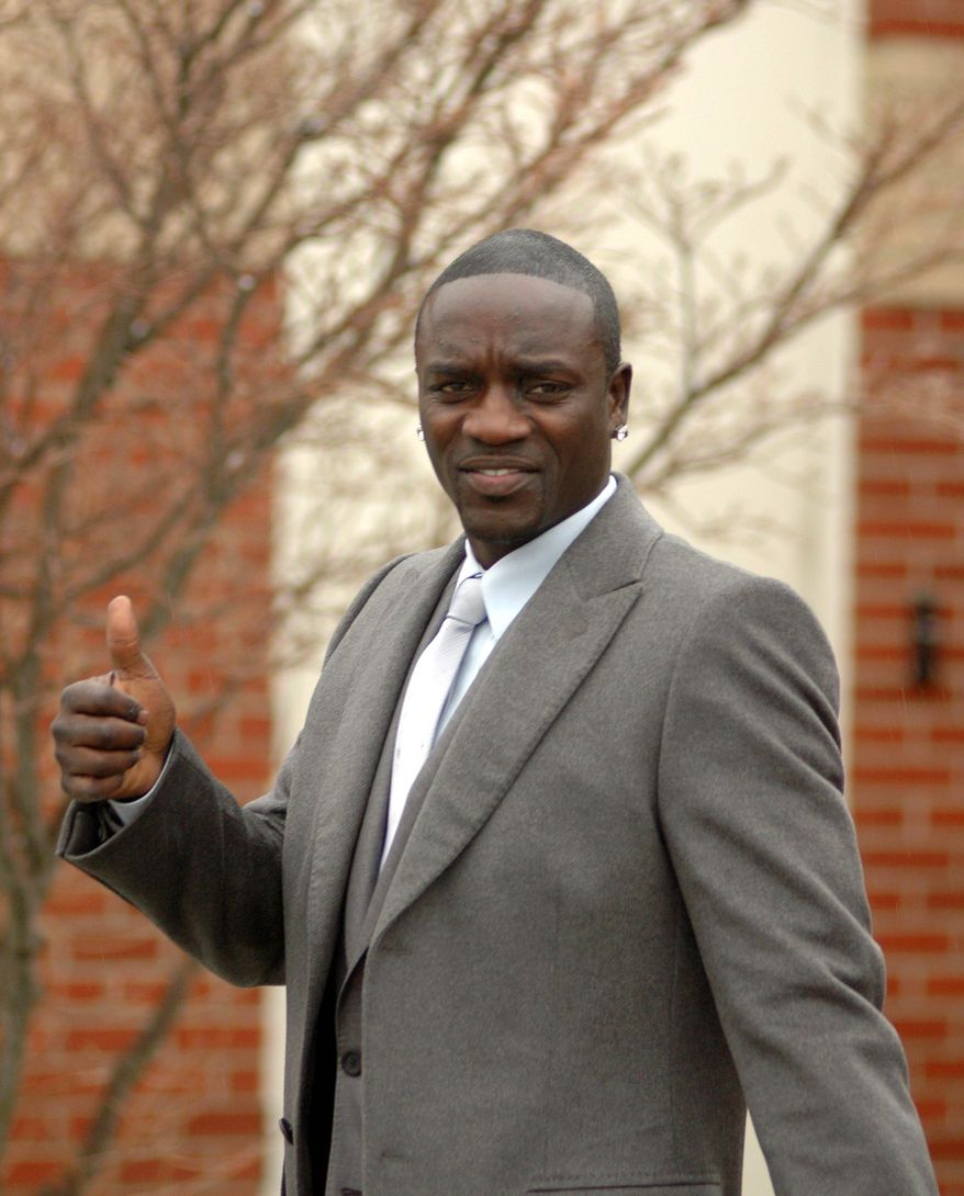 Hip-hop artist Akon