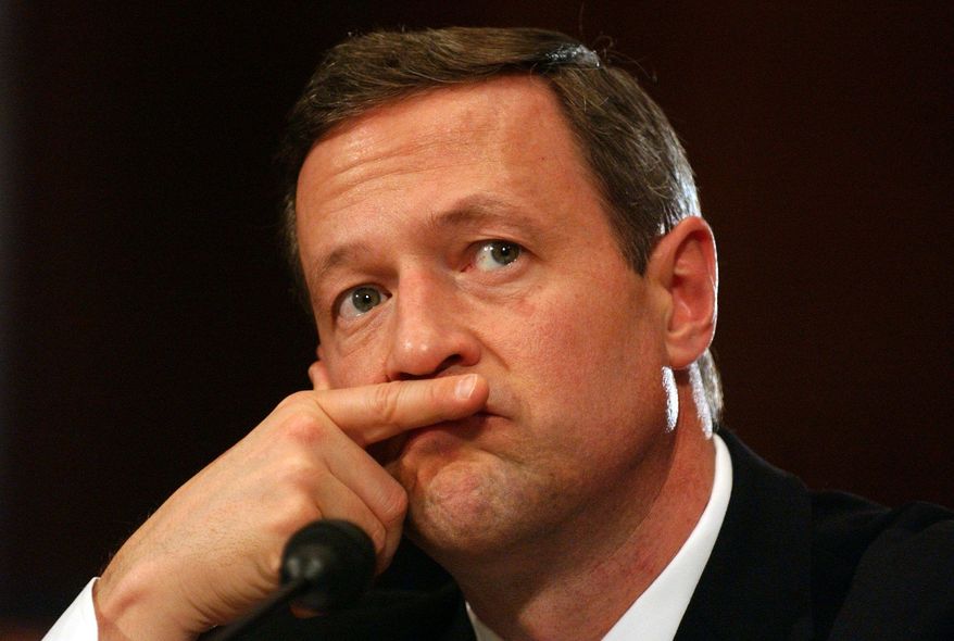 Gov. Martin O'Malley's furlough plan, imposing unpaid leave on thousands of state employees to reduce a budget shortfall, began Friday. Mr. O'Malley has returned five days of his salary. (Astrid Riecken/The Washington Times)