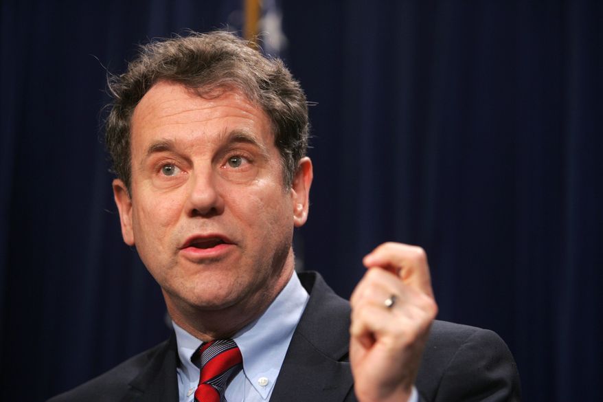 **FILE** Sen. Sherrod Brown, Ohio Democrat (Associated Press)