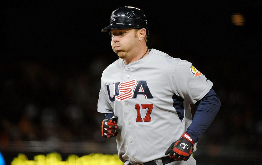 Getty Images
Slugger Adam Dunn hit .304 and had a team-high three home runs for the United States in the World Baseball Classic.