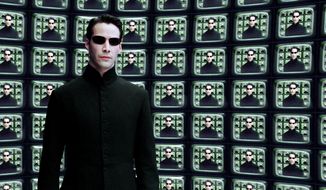 Keanu Reeves stars as Neo in &quot;The Matrix Reloaded.&quot; ** FILE ** 