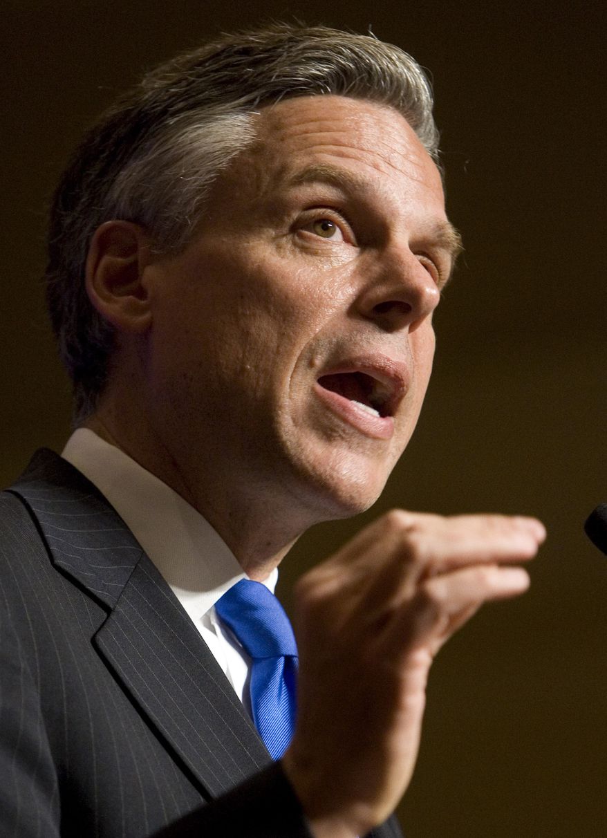 **FILE** Utah Gov. Jon Huntsman (Associated Press)