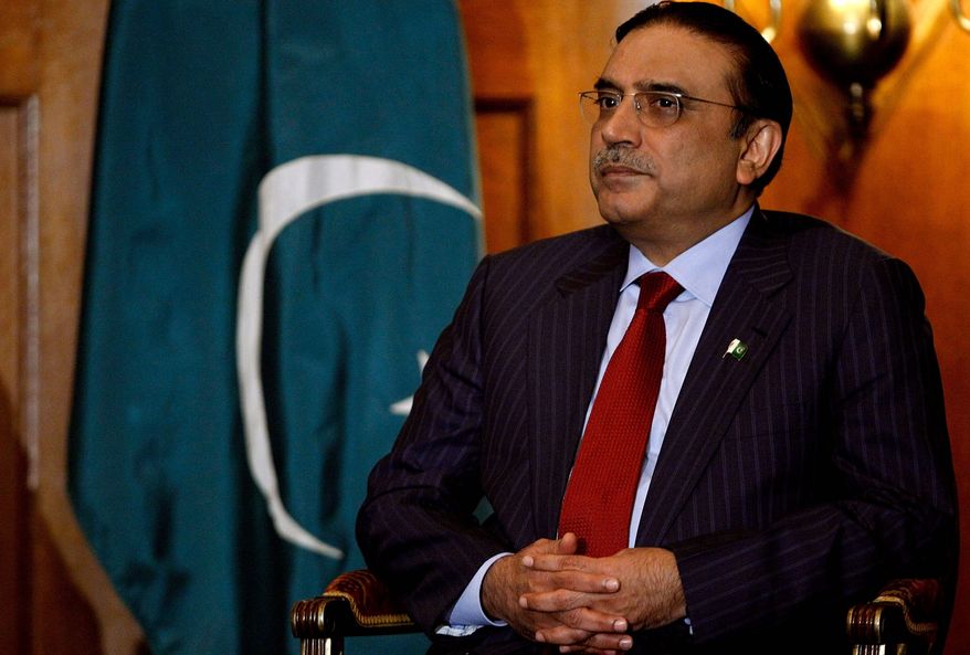 **FILE** Pakistani President Asif Ali Zardari (Getty Images)