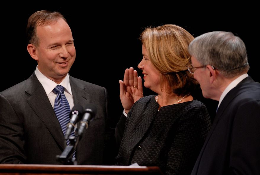 ASSOCIATED PRESS
Delaware Gov. Jack Markell, a Democrat, signed a bill almost two weeks ago to allow sports betting and declare the state's intention to introduce table games at the state's three horse racetracks, putting pressure on Maryland.