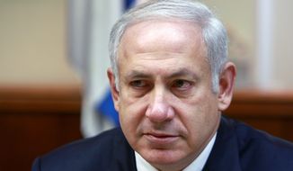 **FILE** Israeli Prime Minister Benjamin Netanyahu (Associated Press)