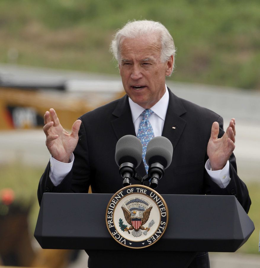 **FILE** Vice President Joe Biden (Associated Press)