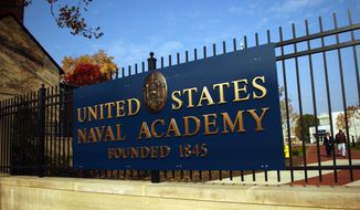 The United States Naval Academy in Annapolis (Astrid Riecken/The Washington Times)